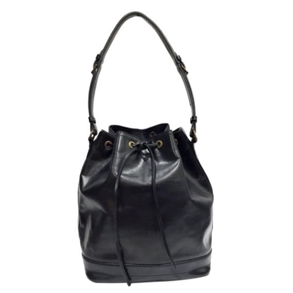 Louis Vuitton Black Epi Leather Noe GM bucket bag